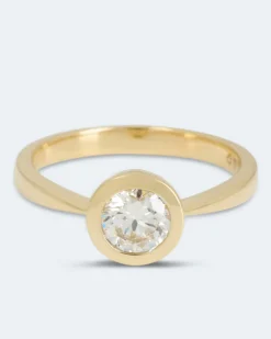 Brillantring 0,75 ct