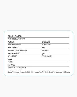 Brillantring 0,50 ct