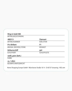 Brillantring 1,00 ct