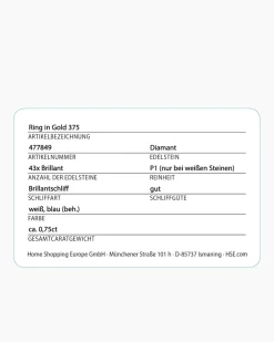 Brillantring 0,75 ct