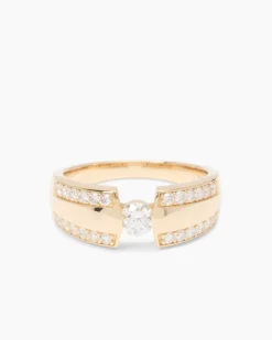 Brillantring 0,75 ct