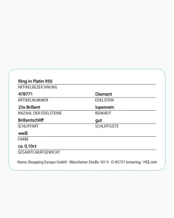 Brillantring 0,10 ct