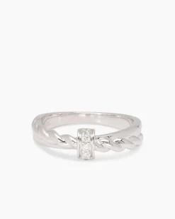 Brillant-Ring 0,08 ct