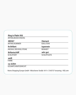 Brillantring 0,50 ct