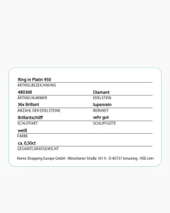 Brillantring 0,50 ct