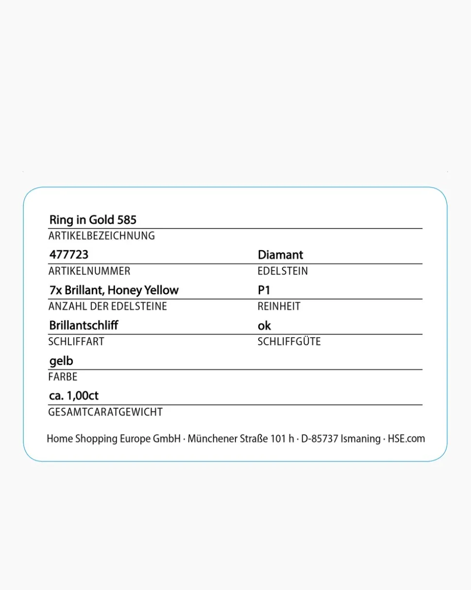 Brillantring 1,00 ct
