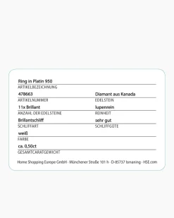 Brillantring 0,50 ct