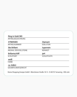 Brillantring 0,80 ct