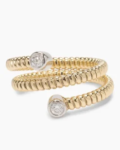 Brillantring im Flex-Design ca. 0,20 ct