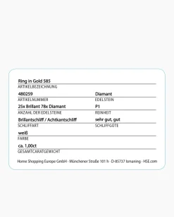 Brillantring mit Diamanten 1,0 ct