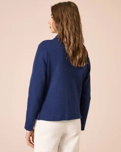 Cardigan aus Ottoman Jersey