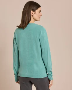 Cardigan Cashmere Feeling langarm