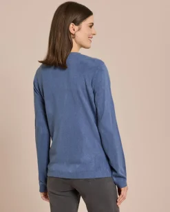 Cardigan Cashmere Feeling langarm