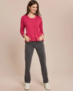 Cardigan Cashmere Feeling langarm