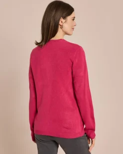 Cardigan Cashmere Feeling langarm