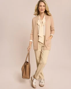 Cardigan Color Block