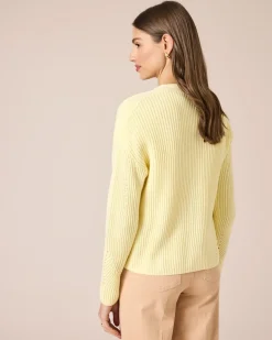 Cardigan mit Ajour-Details