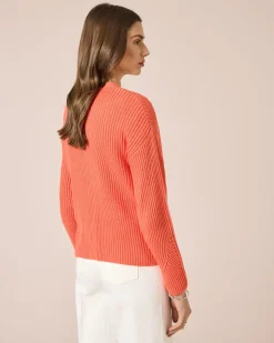 Cardigan mit Ajour-Details