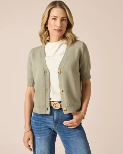 Cardigan mit 1/2-Arm