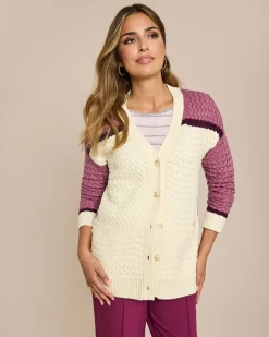 Cardigan mit Knopfleiste
