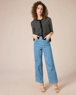 Cardigan mit Punkten
