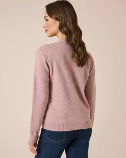 Cardigan mit Schleifenknöpfen