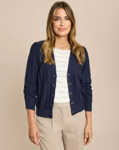 Cardigan mit Struktur