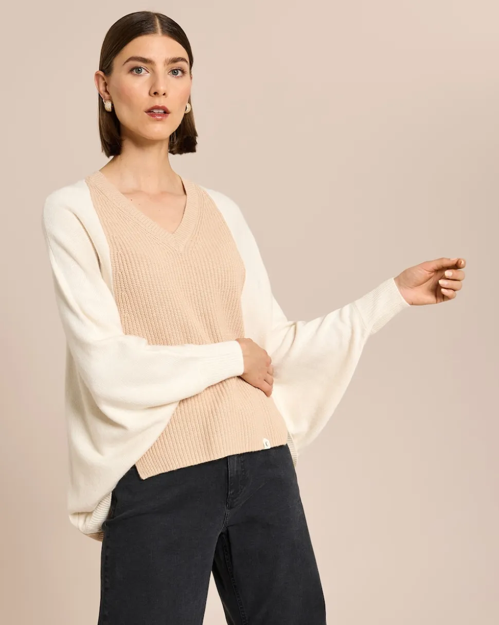 C'est tout Fledermausarm-Pullover