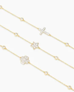 Charity-Armband mit Zirkonia