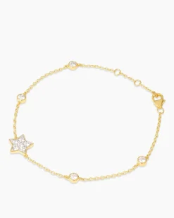 Charity-Armband mit Zirkonia
