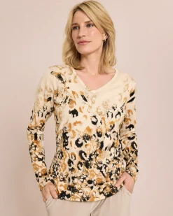 Classic Pullover Animalspuren