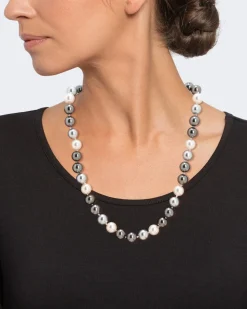 Collier aus MK-Perlen 11 mm
