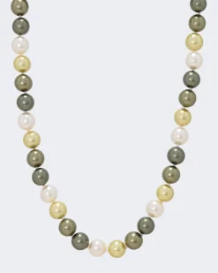 Collier aus MK-Perlen 11 mm