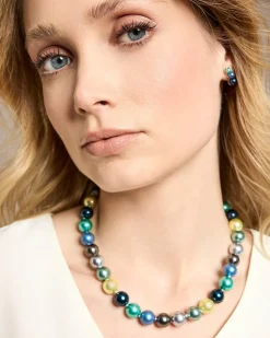 Collier aus MK-Perlen 12 mm