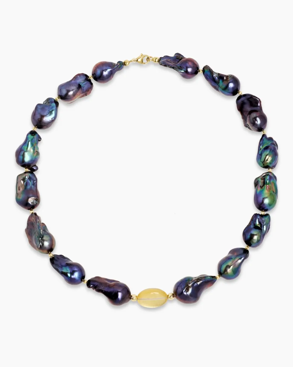 Collier aus Süßwasserzuchtperlen