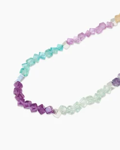 Collier mit Fluorit