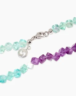 Collier mit Fluorit