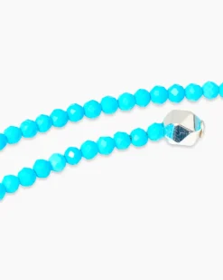 Collier mit Howlith & Hämatit