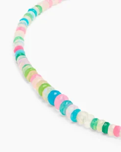 Collier mit Kristallopal