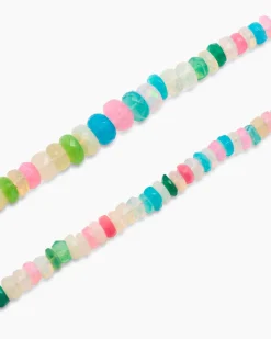 Collier mit Kristallopal