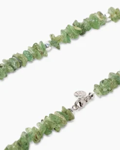 Collier mit Kyanit und Hämatit