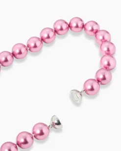 Collier mit MK-Perlen und Zirkonia