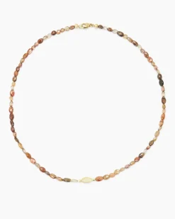 Collier mit Multi-Edelstein