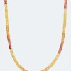Collier mit Multi-Saphir