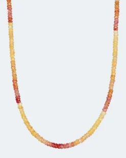 Collier mit Multi-Saphir
