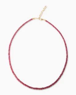 Collier mit Rubin