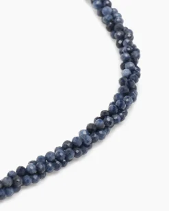 Collier mit Rubin oder Saphir