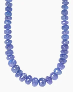 Collier mit Tansanit AAAA