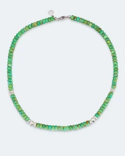 Collier mit Türkis und Hämatit