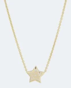 Collier mit Zirkonia-Stern